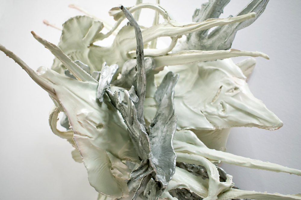 Nurielle Stern and Nicholas Crombach, Jenny Haniver, porcelain and cast aluminum