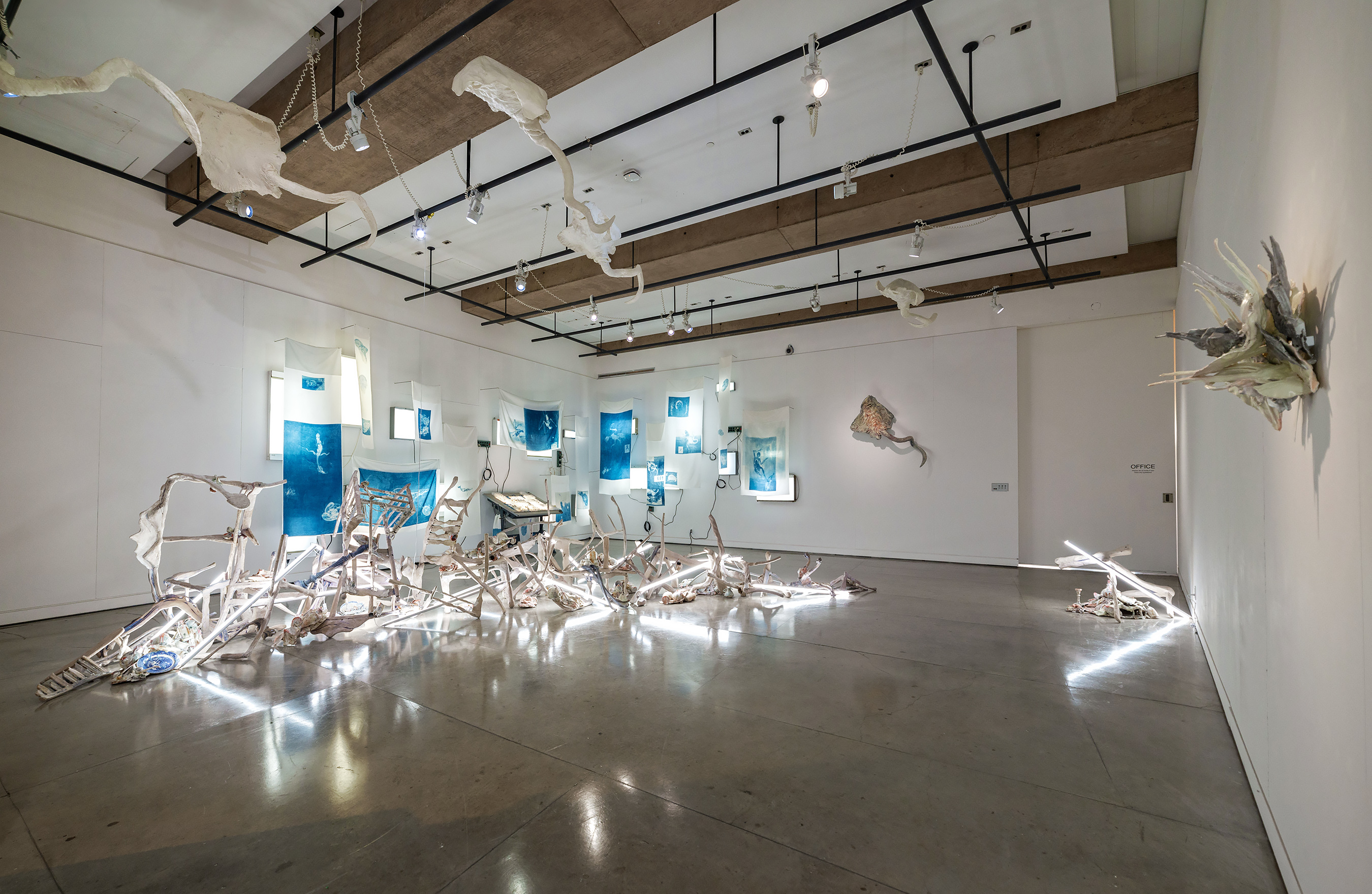 Whale Fall, Union Gallery, Queens. Nicholas Crombach and Nurielle Stern